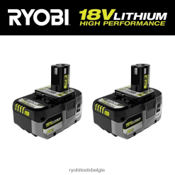 18v one+ 4ah lithiumbatterij met hoge prestaties (2-pack) NBBJ6R686 RYOBI batterijen en opladers