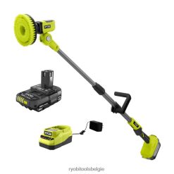 18v one+ telescopische elektrische scrubberkit NBBJ6R568 RYOBI schoonmaak