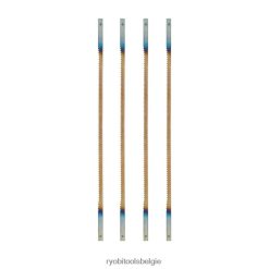 4 st. Vastgezette zaagbladen van 20 tpi NBBJ6R720 RYOBI accessoires