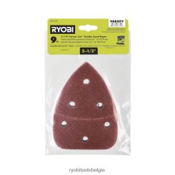 9 st. 5-1/2 hoekkatschuurmachine schuurpapier NBBJ6R769 RYOBI accessoires
