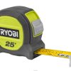 Compact meetlint van 25 meter NBBJ6R669 RYOBI handgereedschap en e-tools